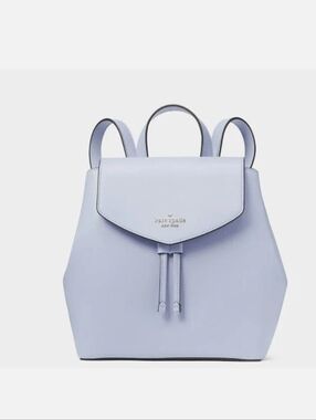 kate spade light blue Lizzy leather mini backpack Nwot